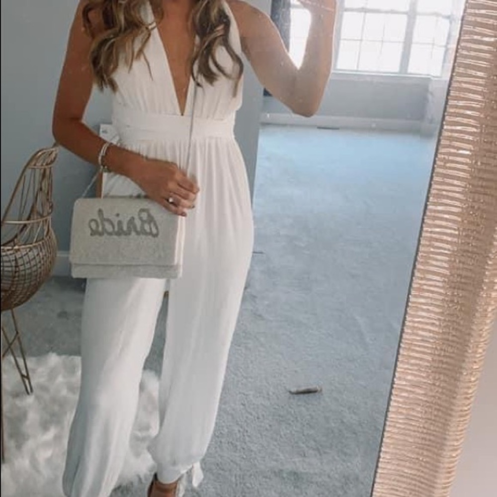 Lulus Lolinda Convertible Halter Jumpsuit